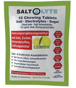 Saltolyte Tray 12 x 10 pcs Lemon