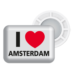 BibBits | I love Amsterdam | White