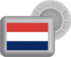 BibBits | NL Flag | Silver
