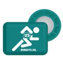 BibBits | 123 Runner | Petrol
