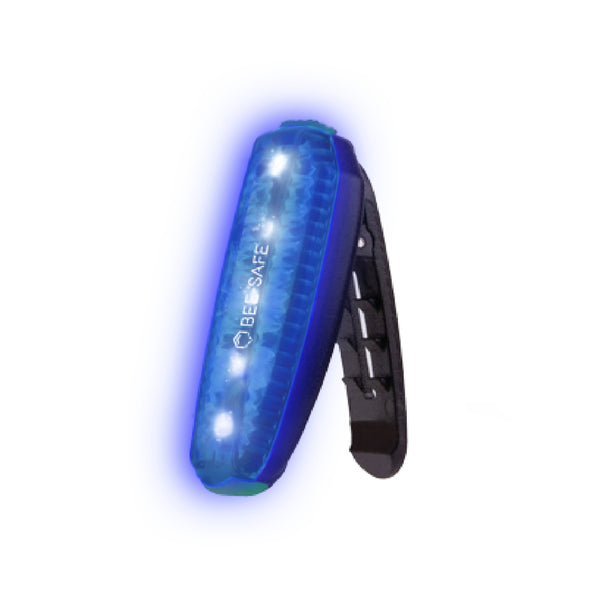 Bee Safe | Led Clip Light USB   - blue - one size