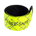 Bee Safe | Led Click Band USB  - lime - one size