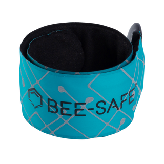 Bee Safe | Led Click Band USB  - blue - one size