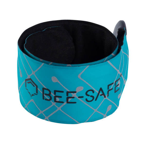 Bee Safe | Led Click Band USB  - blue - one size