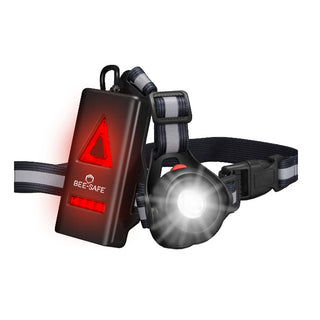 Bee Safe | Body Light USB Run - black - one size