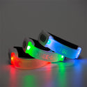 Bee Safe | Led Armband USB  - trio colour - one size