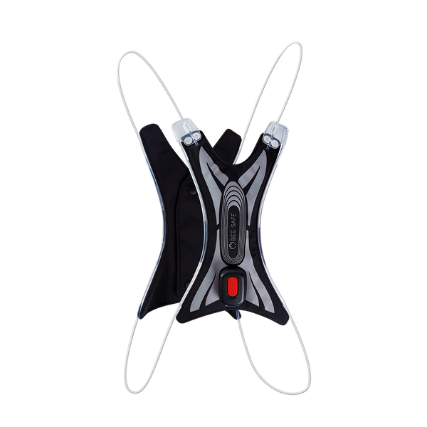 Bee Safe | Led Vest USB Spider - red - one size