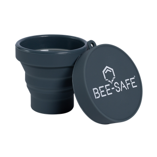 Bee Safe | Silicone Drinkcup - Anthracite - 170ml