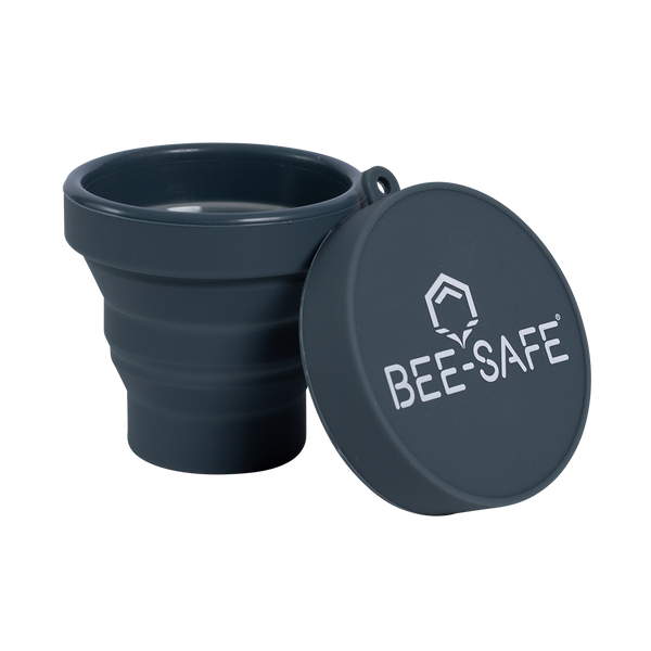 Bee Safe | Silicone Drinkcup - Anthracite - 170ml