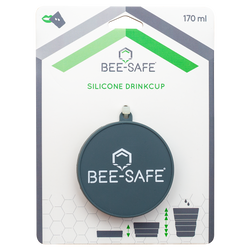 Bee Safe | Silicone Drinkcup - Anthracite - 170ml