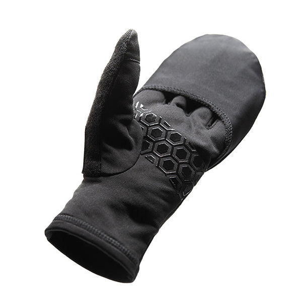 Bee Safe | Reflective Flip Glove - Black - M-L