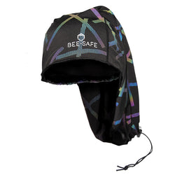 Bee Safe | Reflective Scarf - Black - one size