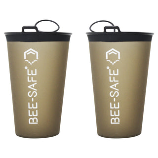 Bee Safe | Race cup 2 pieces | Anthracite | 200 ml