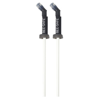 Bee Safe | Straws 2 pieces | Anthracite | one size