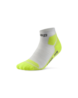 CEP | Hiking light cushion socks | Low cut | grey/acid lime | Women | II