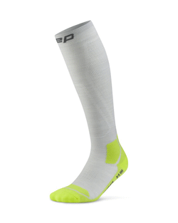 CEP | Hiking light cushion socks | Tall | grey/acid lime | Men | III