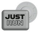 BibBits | Just Run | Silver