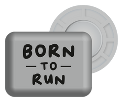 BibBits | Born To Run | Silver