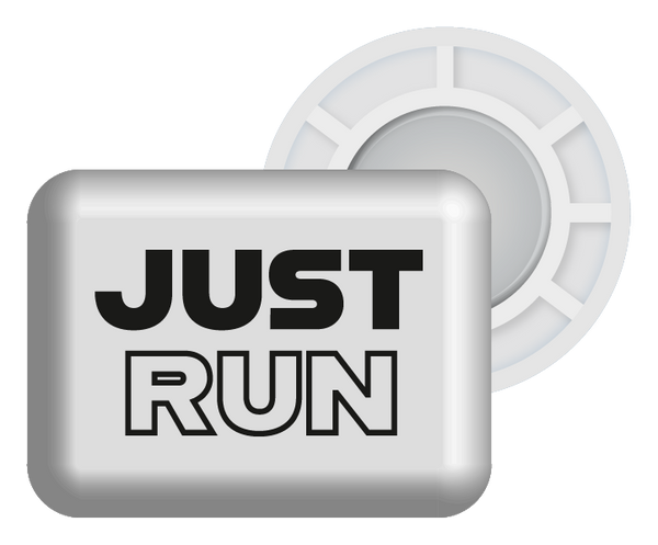 BibBits | Just Run | White