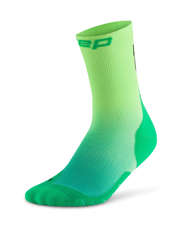 CEP | Core run gradient socks 5.0 | Mid cut | Women | green/lime fade | II