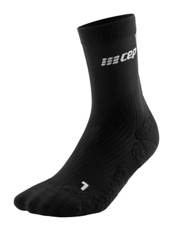 CEP | Ultralight socks mid cut | Women | black/grey | 34-37
