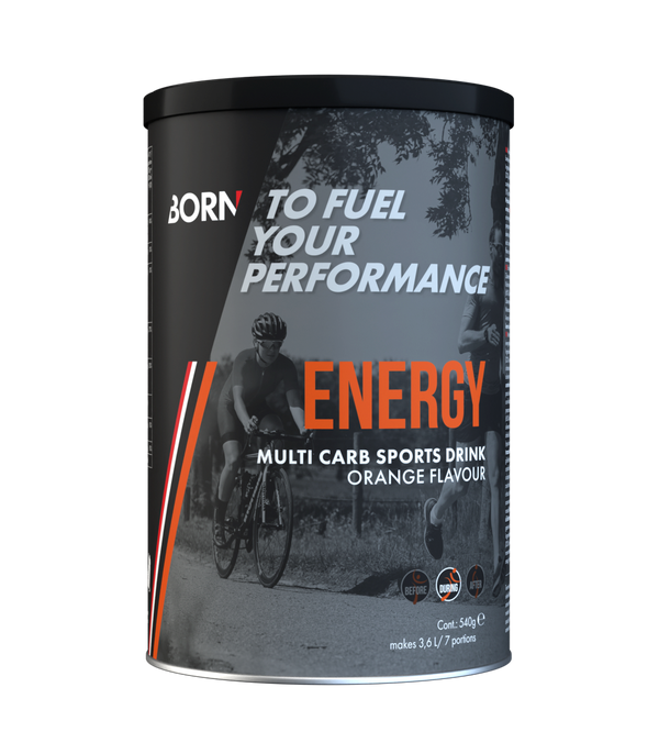 Born | Sports drink | Energy multi carbo can | 540 gram