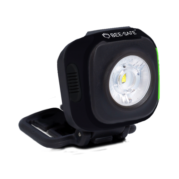Bee Safe | Led Headlight USB Smart Cube - black