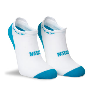 Hilly | Active | Socklet | Min (Twin Pack) | White/Black/Peacock | L