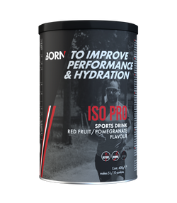 Born | Sports drink | Iso pro | Red Fruits/pomegrenate | 400 gram