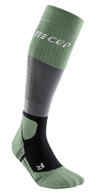 CEP | Max cushion hiking socks tall | Women | grey/mint| 34-37