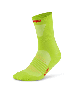 CEP | Pro run ultralight socks | Mid cut | Men | lime | III