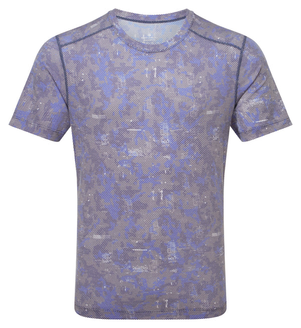 Ronhill | Men's Tech Golden Hour Tee | Ocean Pixel | S