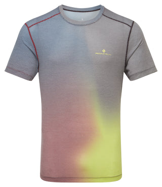 Ronhill | Men's Tech Golden Hour Tee | Acid Merge | L