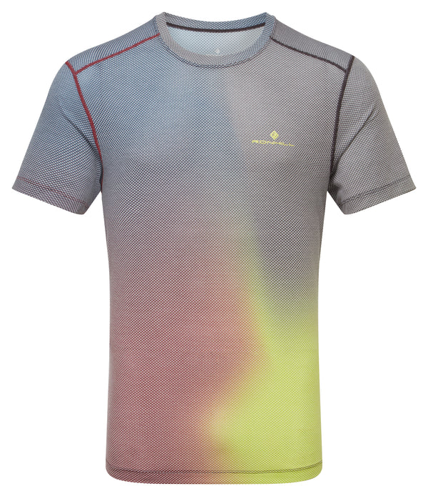 Ronhill | Men's Tech Golden Hour Tee | Acid Merge | M