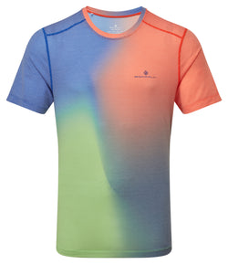 Ronhill | Herren Tech Golden Hour T-Shirt | Dunkelkobaltblau | Größe L