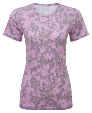 Ronhill | Wmn's Tech Golden Hour Tee | Iris Pixel | XS