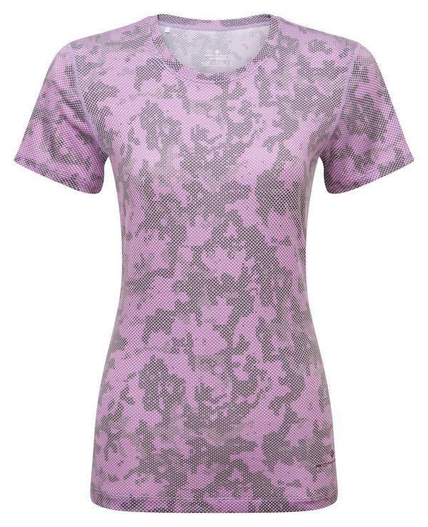 Ronhill | Wmn's Tech Golden Hour Tee | Iris Pixel | S