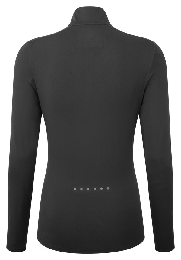 Ronhill | Wmn's Core Thermal 1/2 Zip | Black/Bright White | L