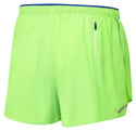 Ronhill | Men's Tech Race Short | FluoGreen/DarkCobalt | XL