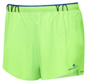Ronhill | Men's Tech Race Short | FluoGreen/DarkCobalt | XL