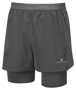 Ronhill | Men's Tech 5" Twin Short | Oxide | L