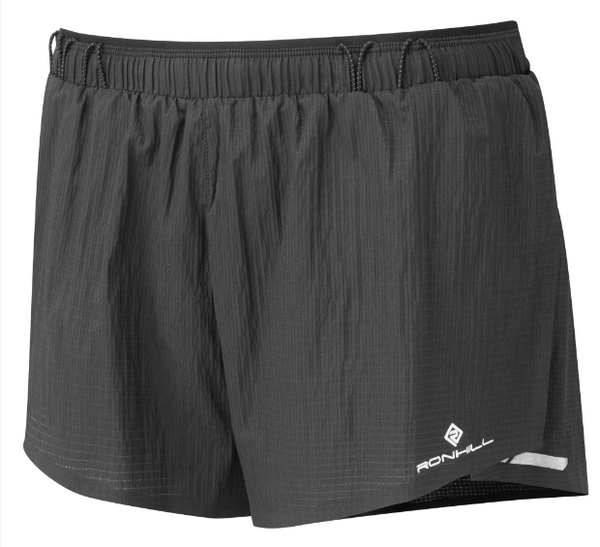 Ronhill | Wmn's Tech Race Short | All Black | XL