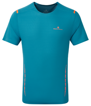Ronhill | Men's Tech Race S/S Tee | Petrol/Legion Blue | XL