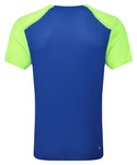 Ronhill | Men's Tech Race S/S Tee | FluoGreen/DarkCobalt | S