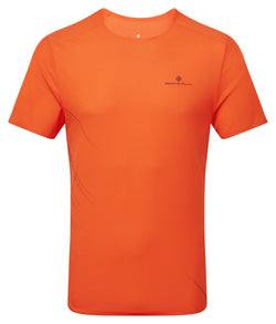Ronhill | Herren Tech Race Kurzarm-T-Shirt | Ronhill Rot/Schwarz | Größe L