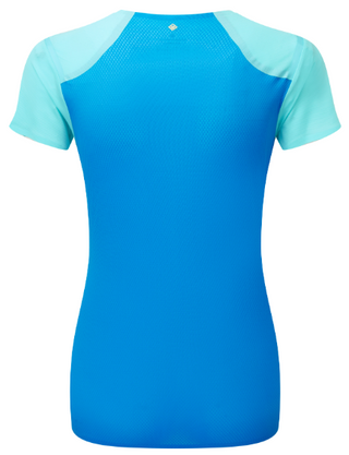 Ronhill | Wmn's Tech Race S/S Tee | Aquamint/El Blue | XS