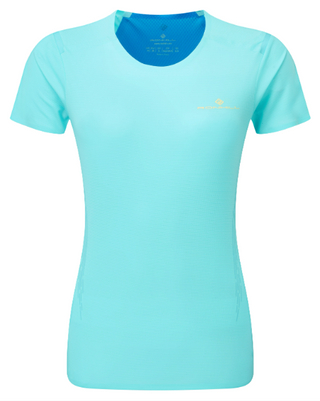 Ronhill | Wmn's Tech Race S/S Tee | Aquamint/El Blue | XS
