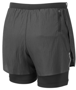 Ronhill | Wmn's Tech Race Twin Short | All Black | S