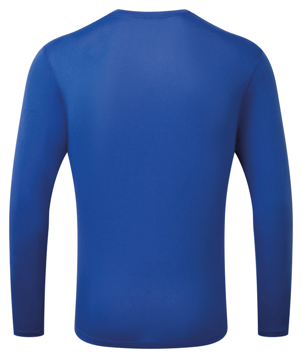 Ronhill | Men's Core L/S Tee | DrkCobalt/BrightWhite | XL