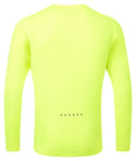 Ronhill | Men's Core L/S Tee | Fluo Yellow/Black | L